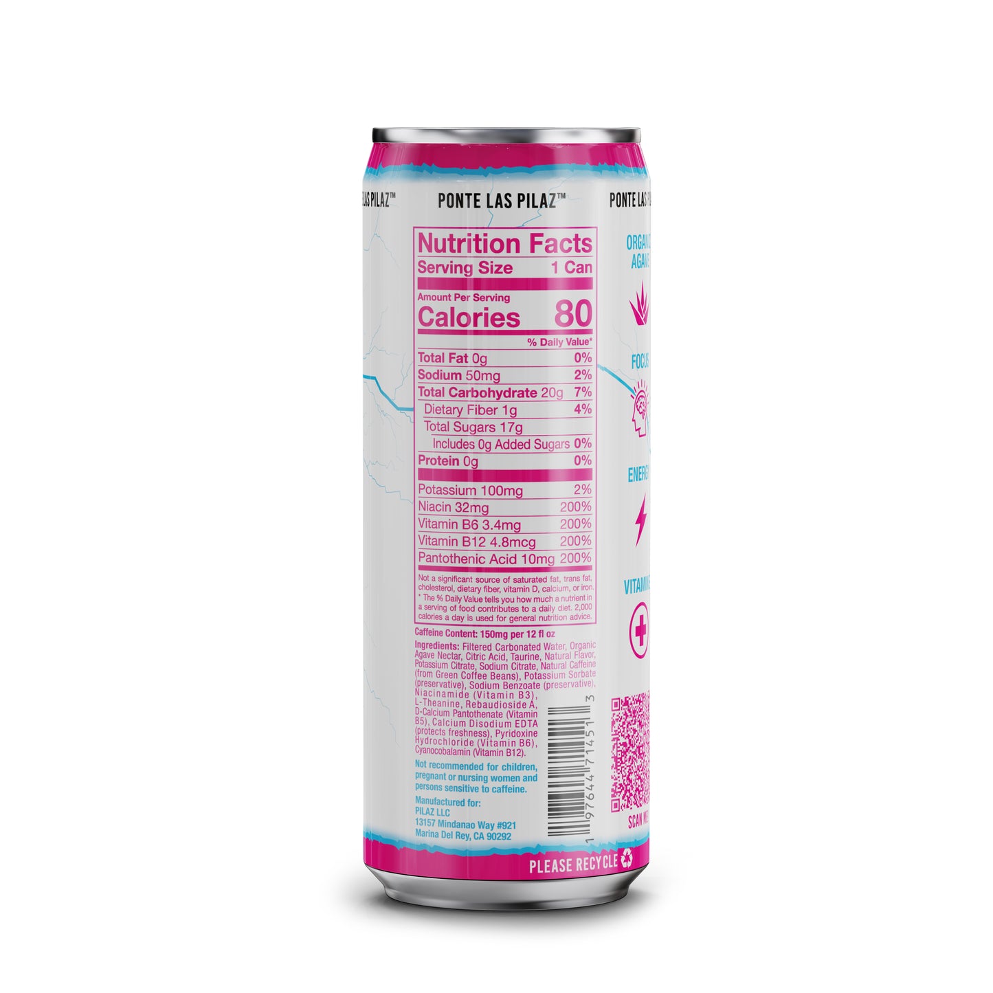 PILAZ Energy Drink (12oz)